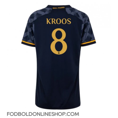 Real Madrid Toni Kroos #8 Udebanetrøje Dame 2023-24 Kortærmet